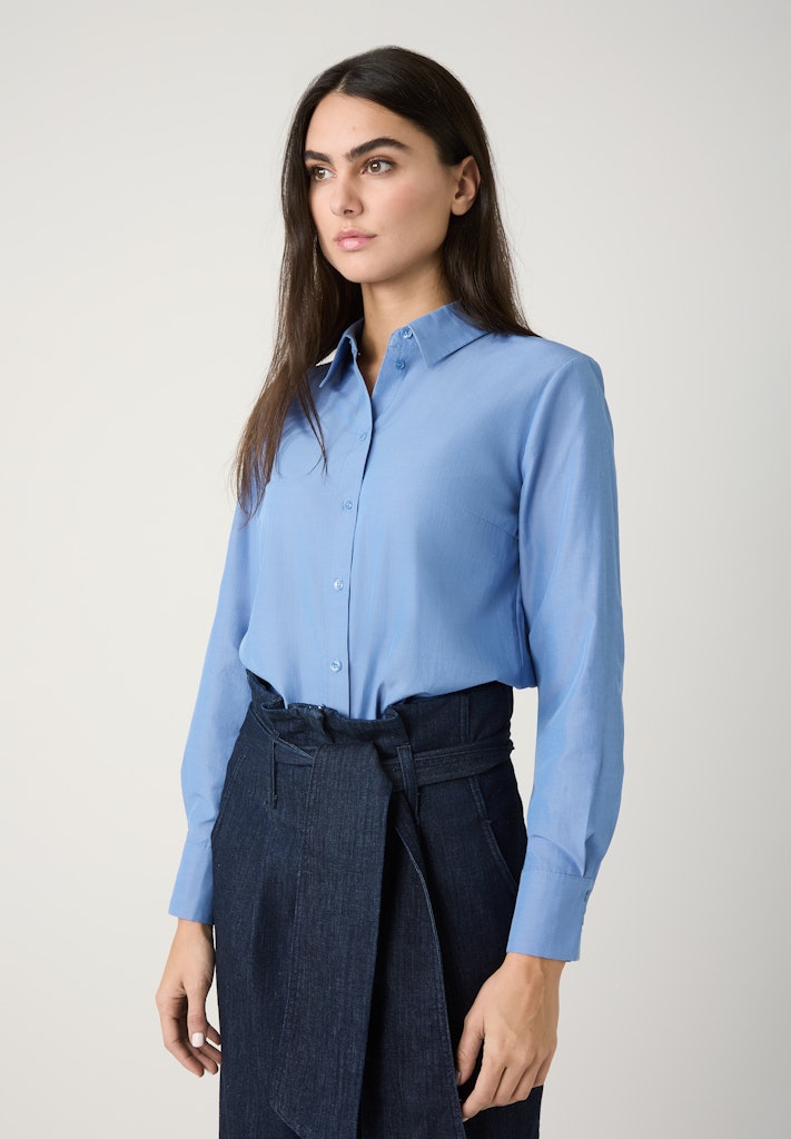 More & More Damen Blusen  Winterblue