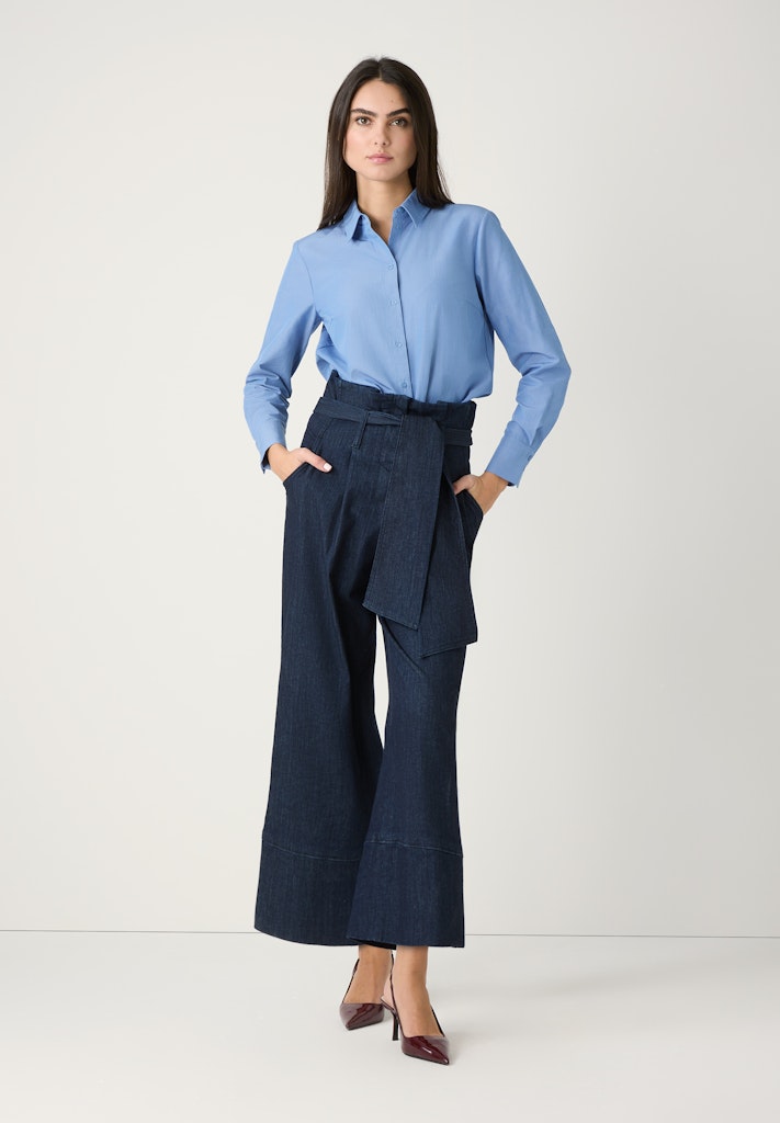 More & More Damen Blusen  Winterblue