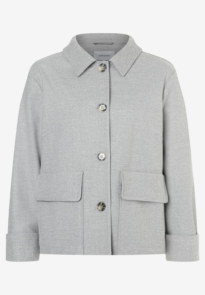 More & More Damen Blazer  Silvergrey