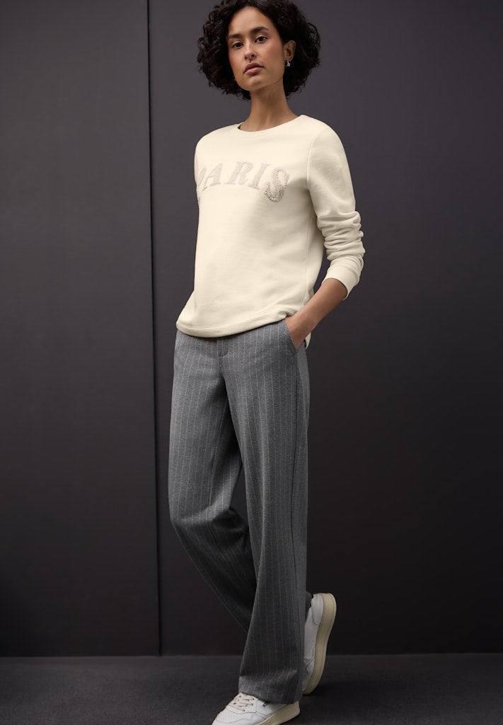 Street One Damen Pullover Soft Beig