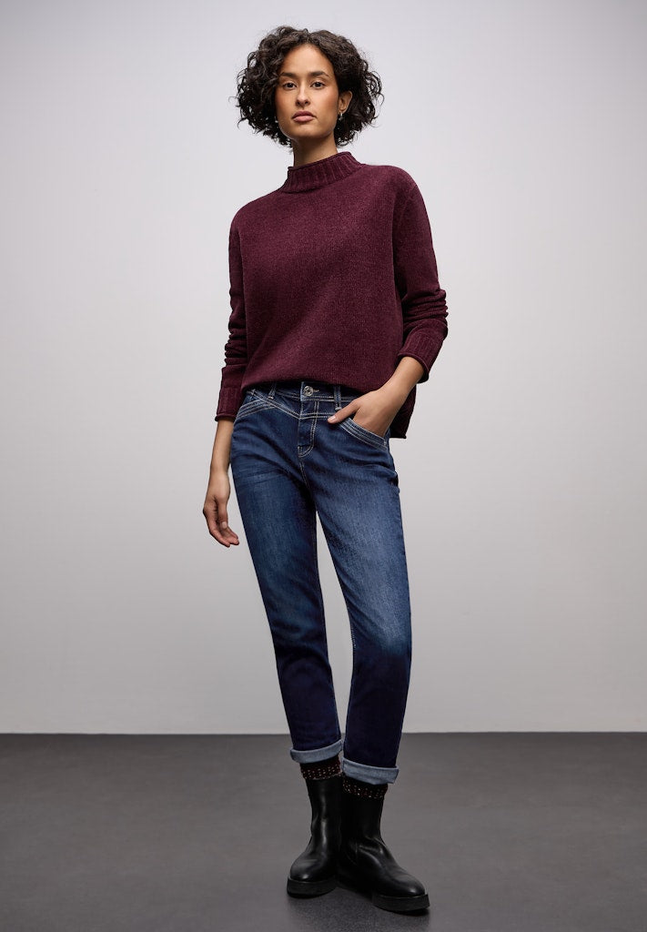 Street One Damen Hosen  Dark Indi