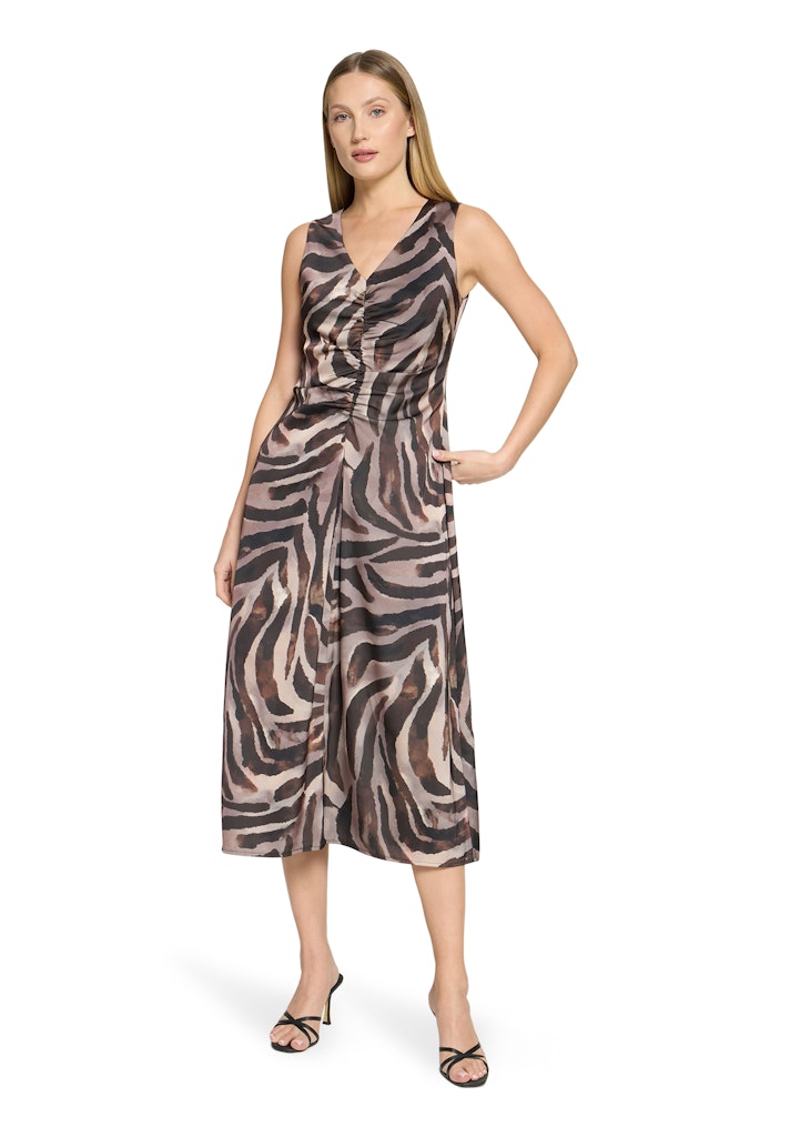 Vera Mont Damen Kleider Brown/Cream