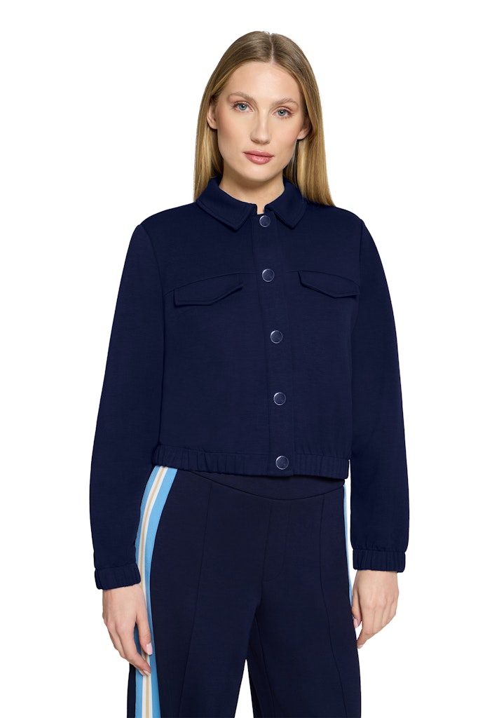 Cartoon Damen Blazer Maritime Blue