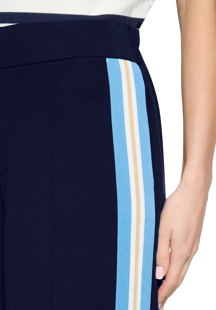 Cartoon Damen Hosen Maritime Blue