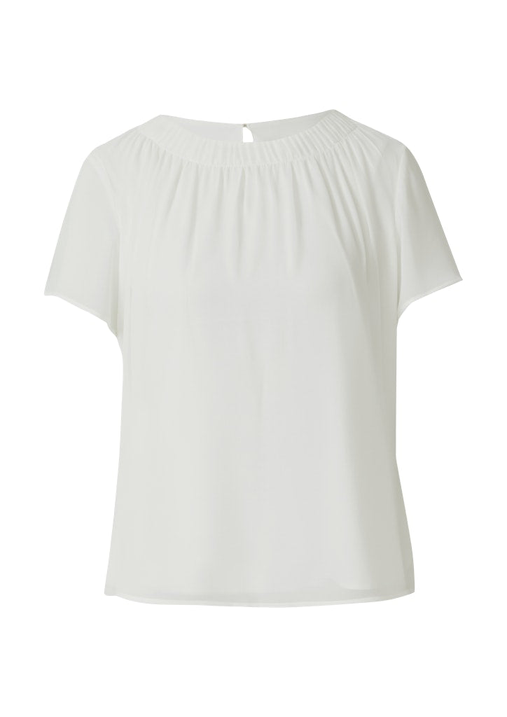 S. Oliver black Damen Blusen White