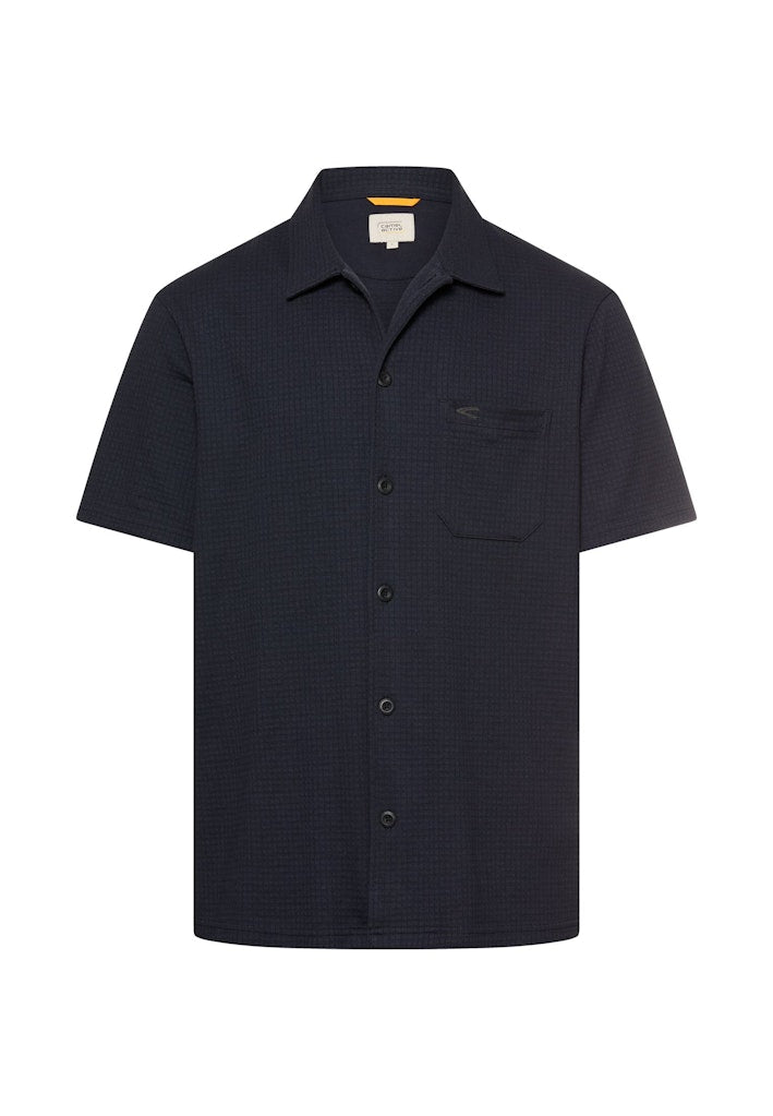 Camel active Herren Hemden kurz  Dark Navy