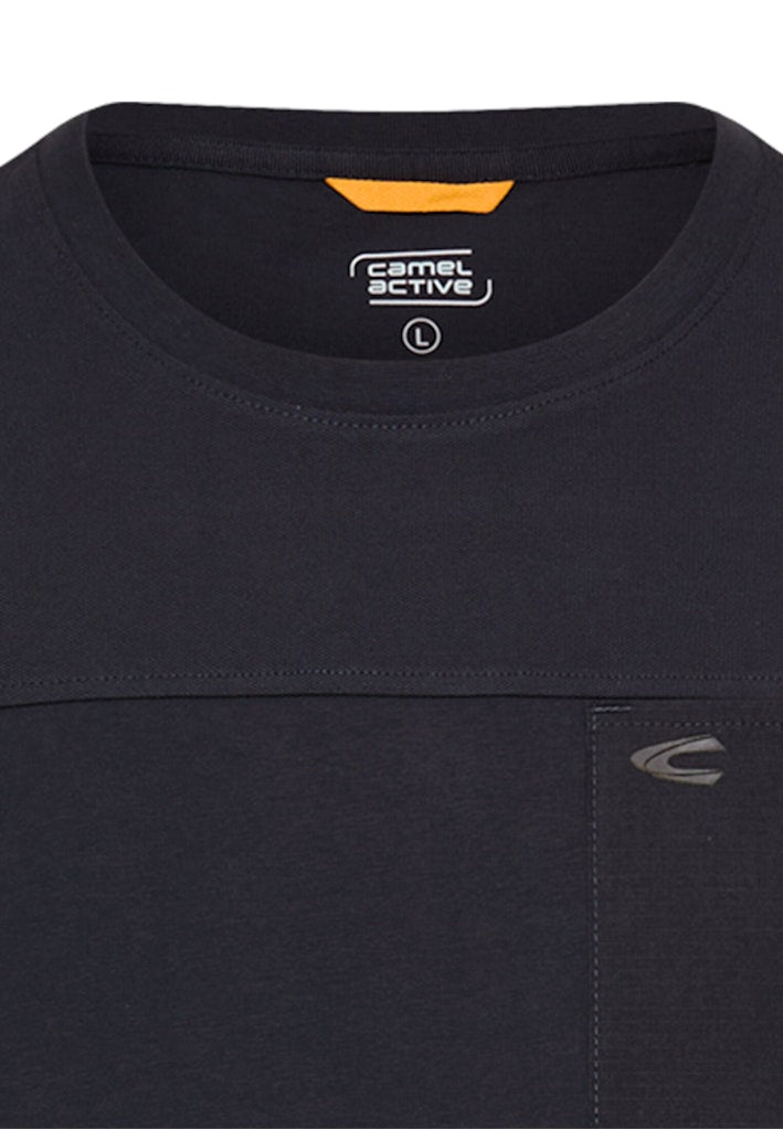 Camel active Herren T-Shirts kurz  Dark Navy