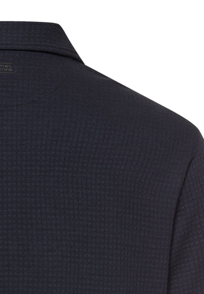 Camel active Herren Hemden kurz  Dark Navy