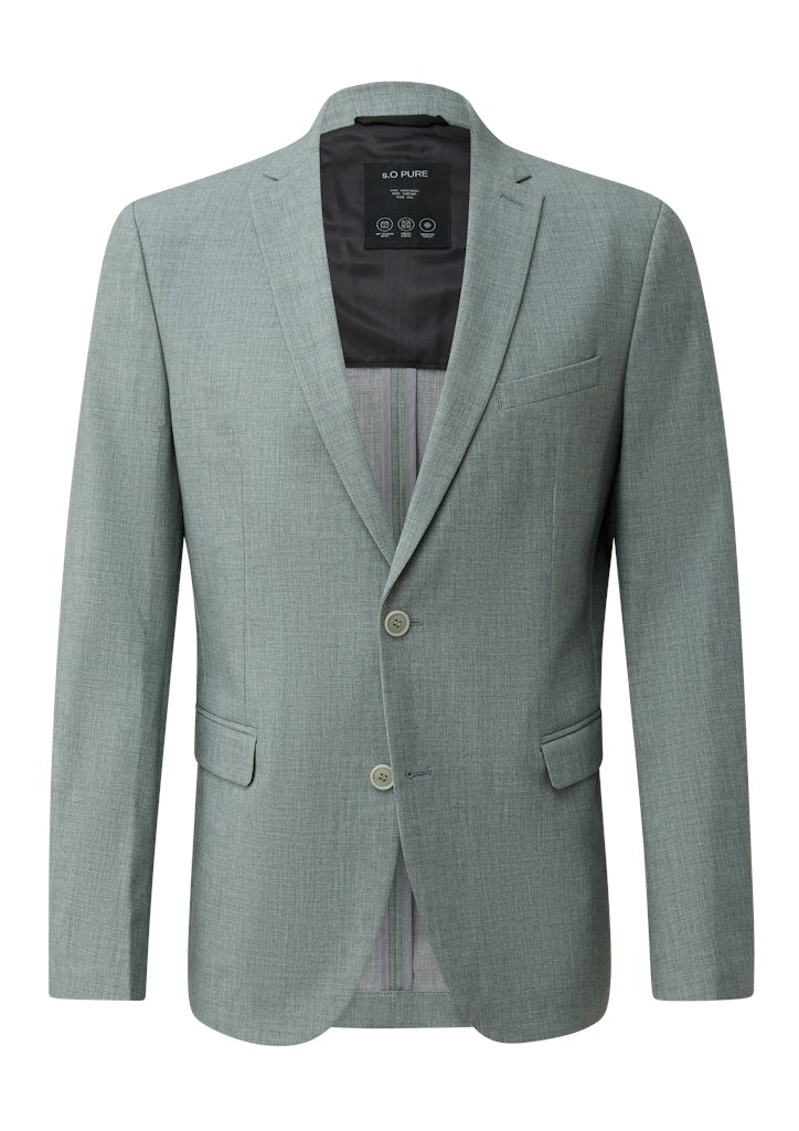 S. Oliver black Herren Sakkos Green