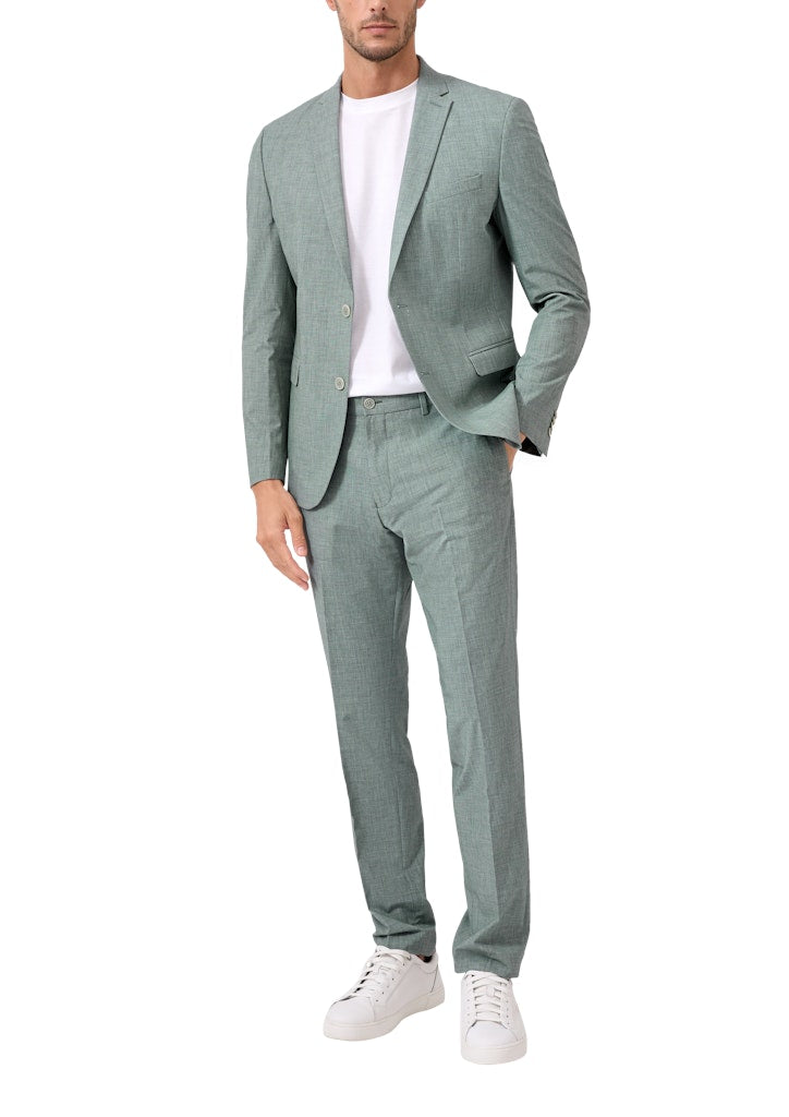 S. Oliver black Herren Sakkos Green