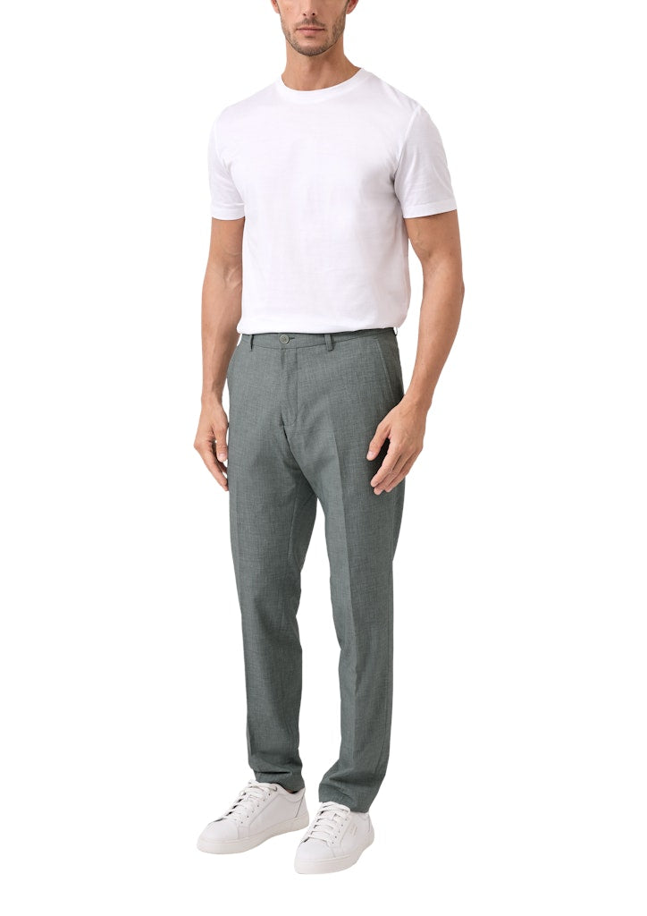 S. Oliver black Herren Hosen Green
