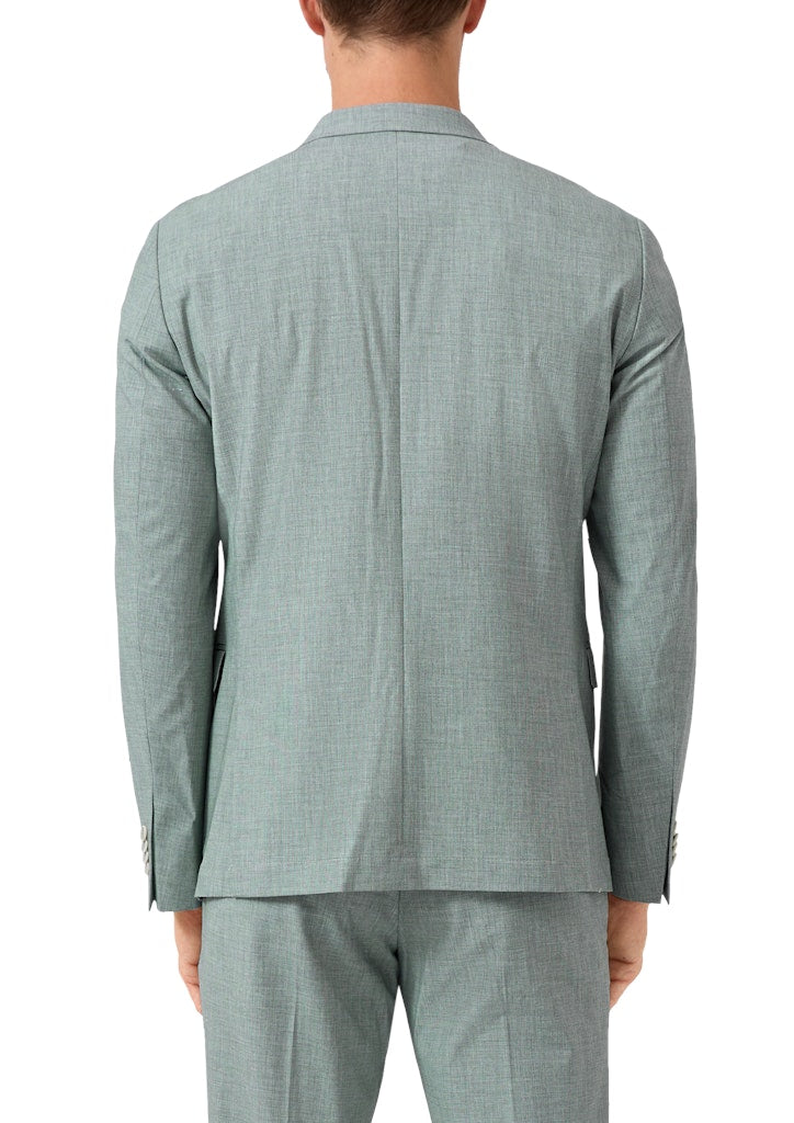 S. Oliver black Herren Sakkos Green