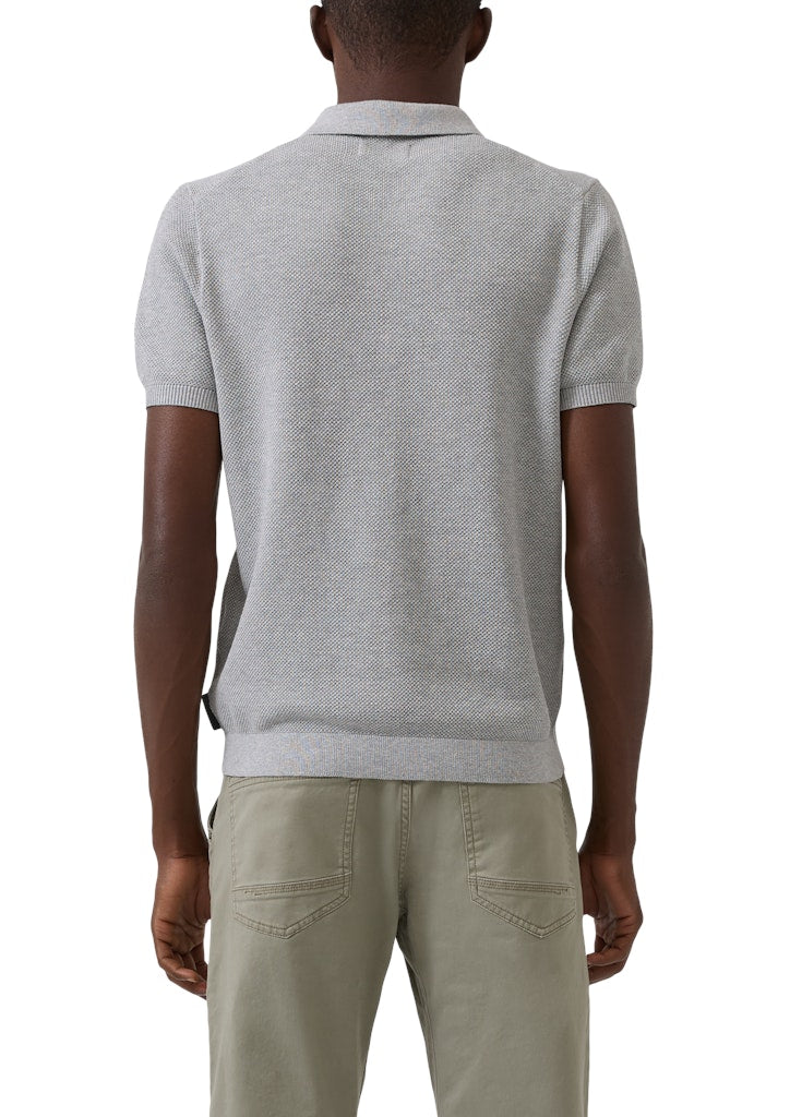 S. Oliver red Herren Pullover Grey/Black