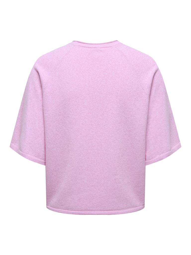 Only Damen Pullover Super Pink/Mela