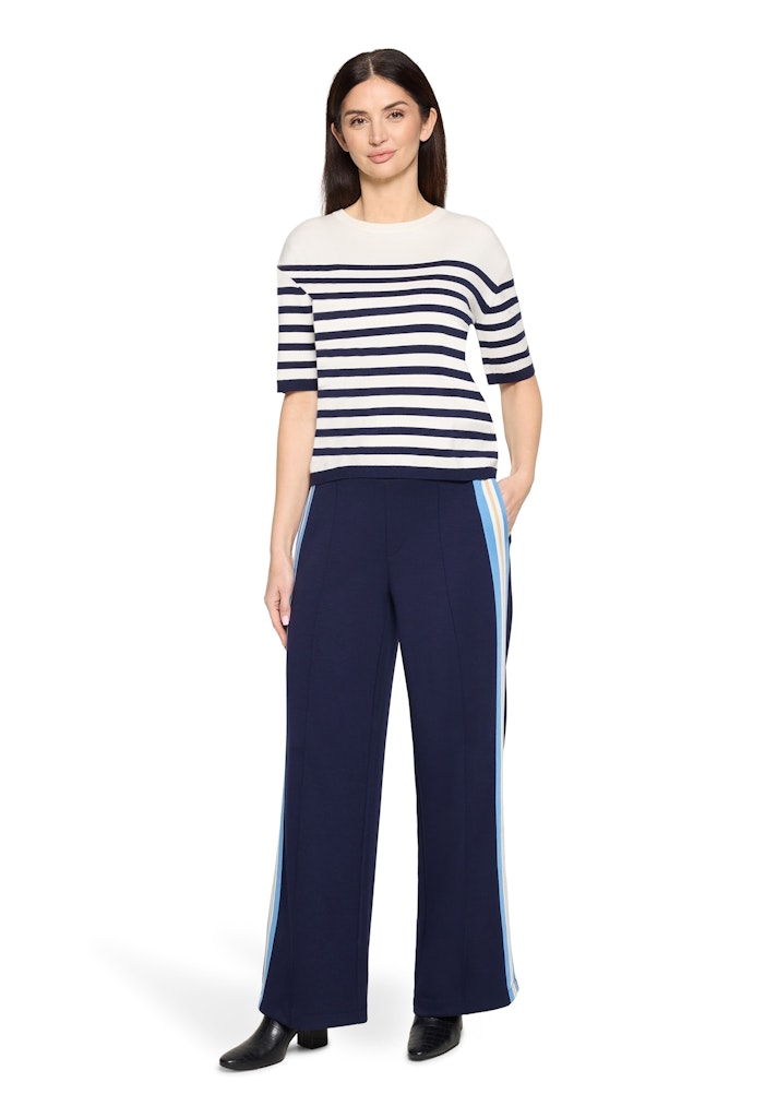 Cartoon Damen Pullover Cream/Dark Blue