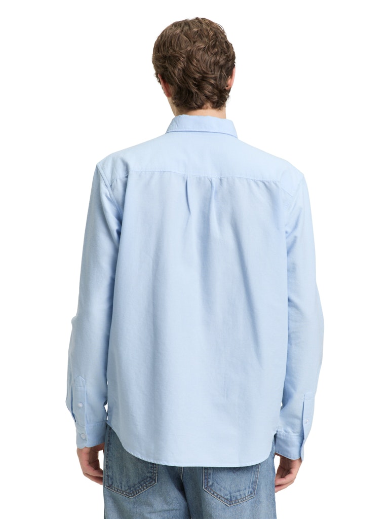 Tom Tailor denim Herren Hemden lang Light Blue Smal