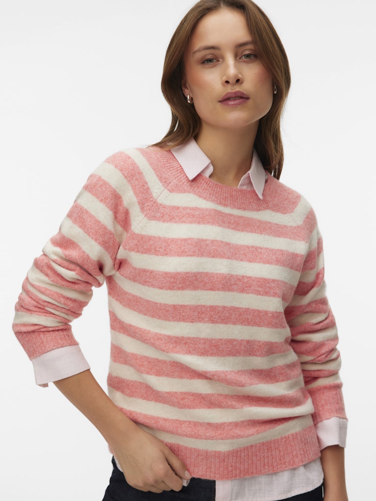 Vero Moda Damen Pullover Coral Paradise/