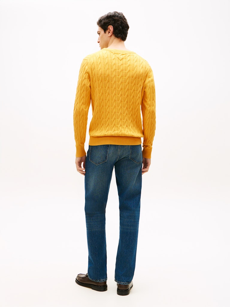 Tommy Hilfiger Herren Sweatshirts Z Yellow