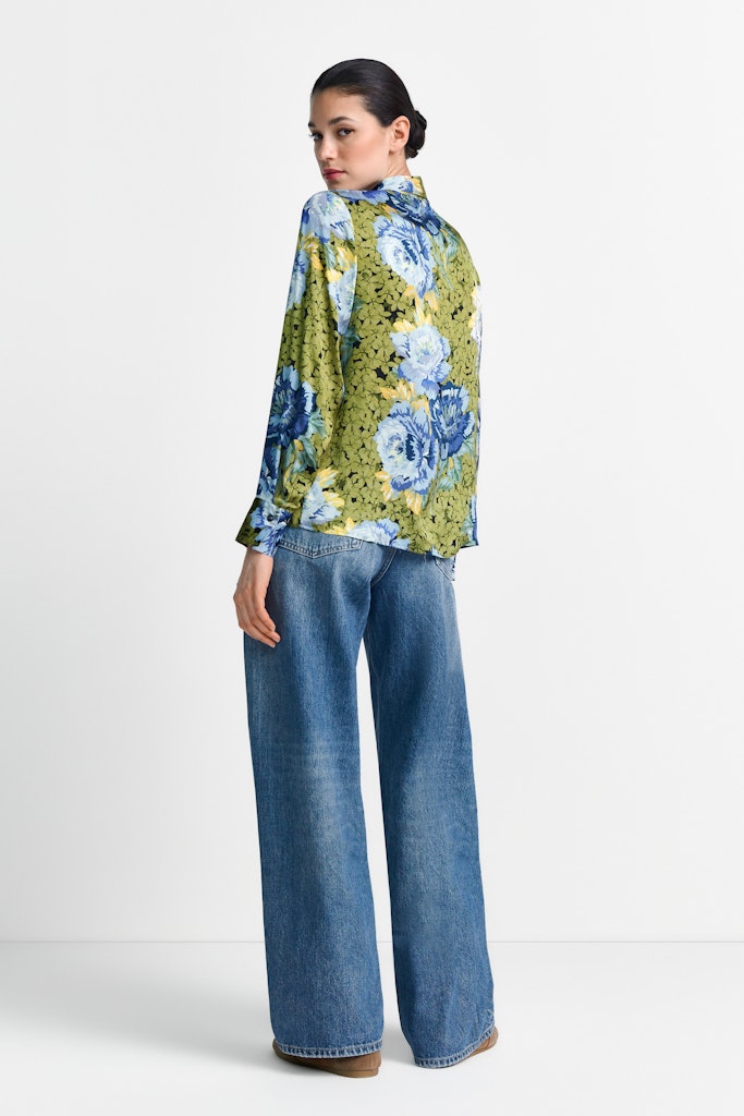 Rich & Royal Damen Blusen Urban Lime