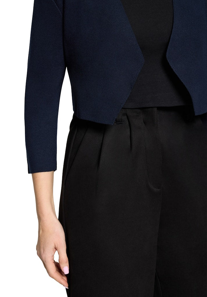 Betty & Co Damen Strickjacken Navy Blue