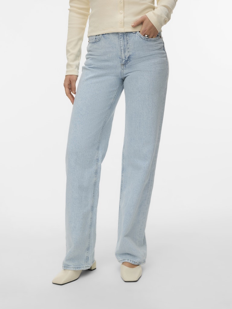 Vero Moda Damen Jeans Light Blue Deni