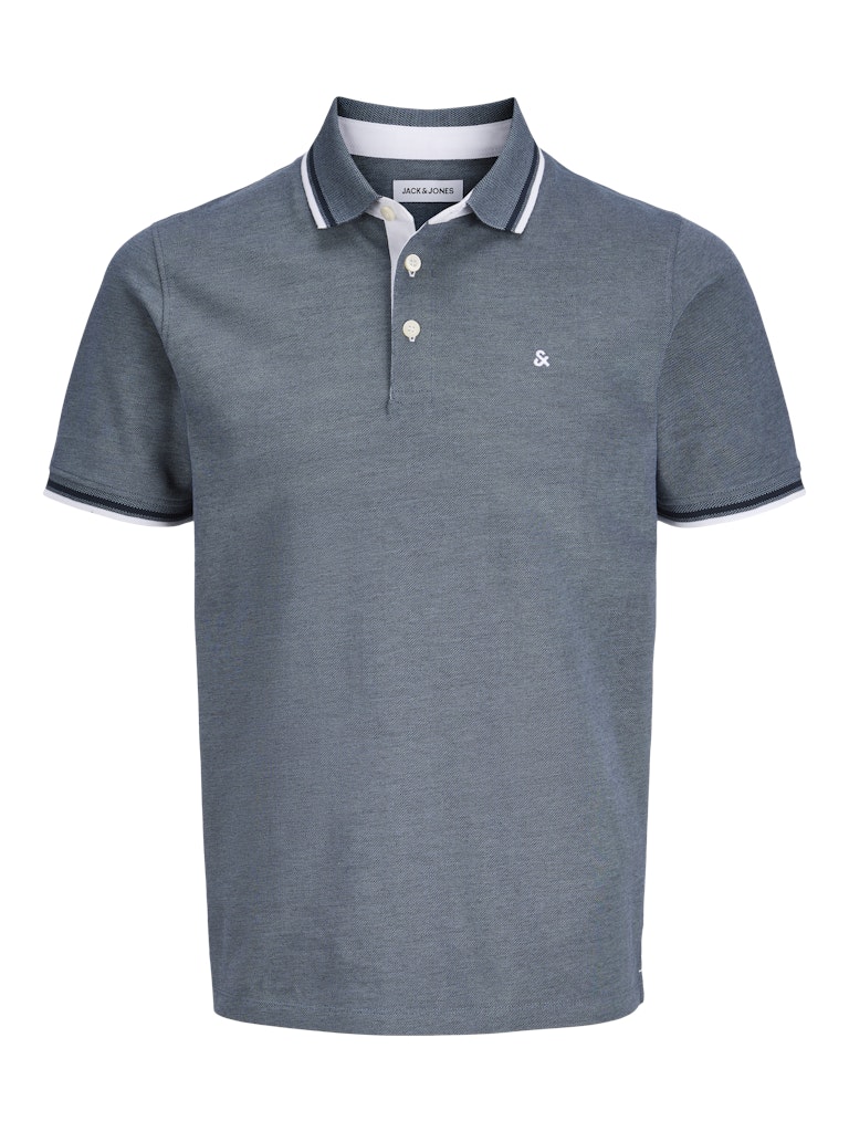 Jack & Jones Herren Polo-Shirts Blue Mirage/Pla