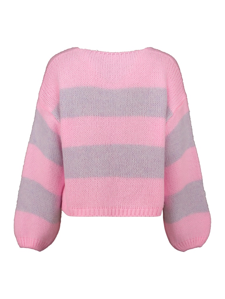 Haily's Damen Strickjacken Candy Pink/Lave