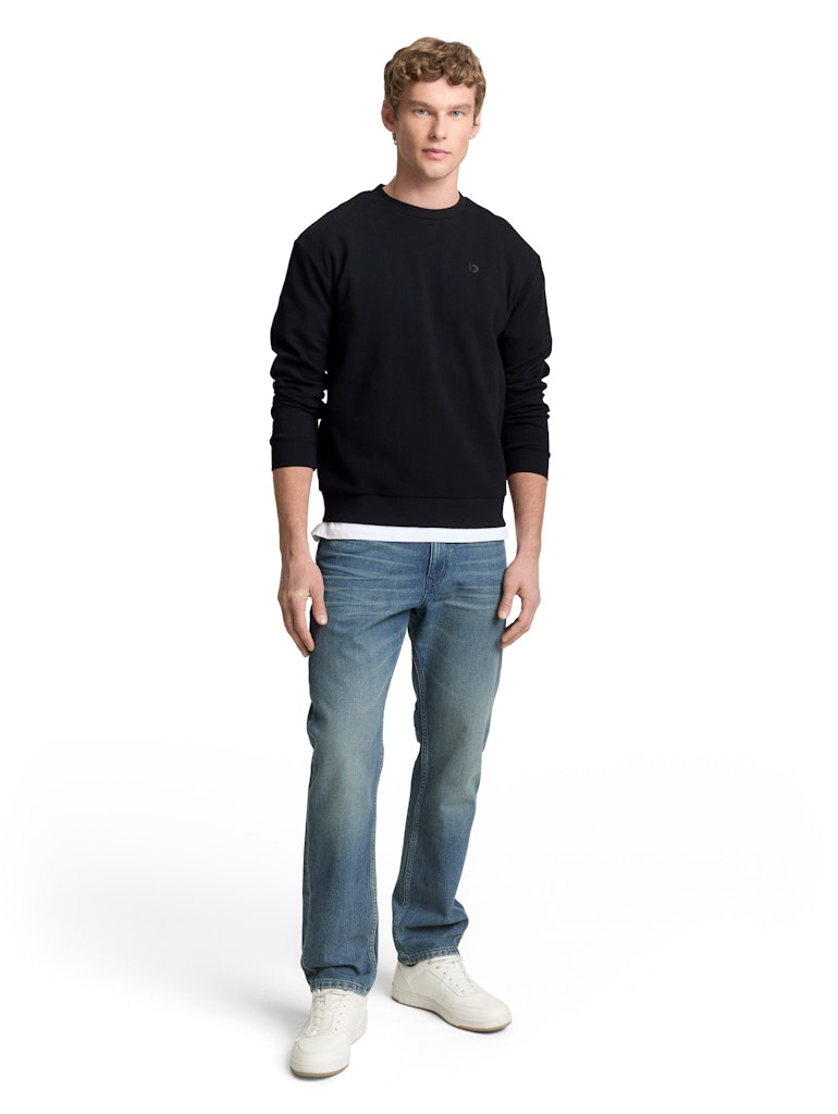 Tom Tailor denim Herren Sweatshirts Black