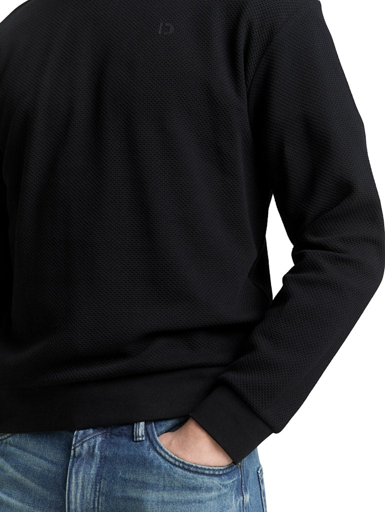 Tom Tailor denim Herren Sweatshirts Black