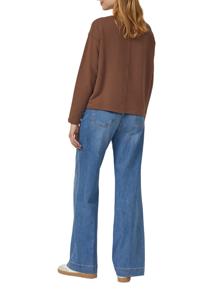 S. Oliver red Damen Sweatshirts Brown