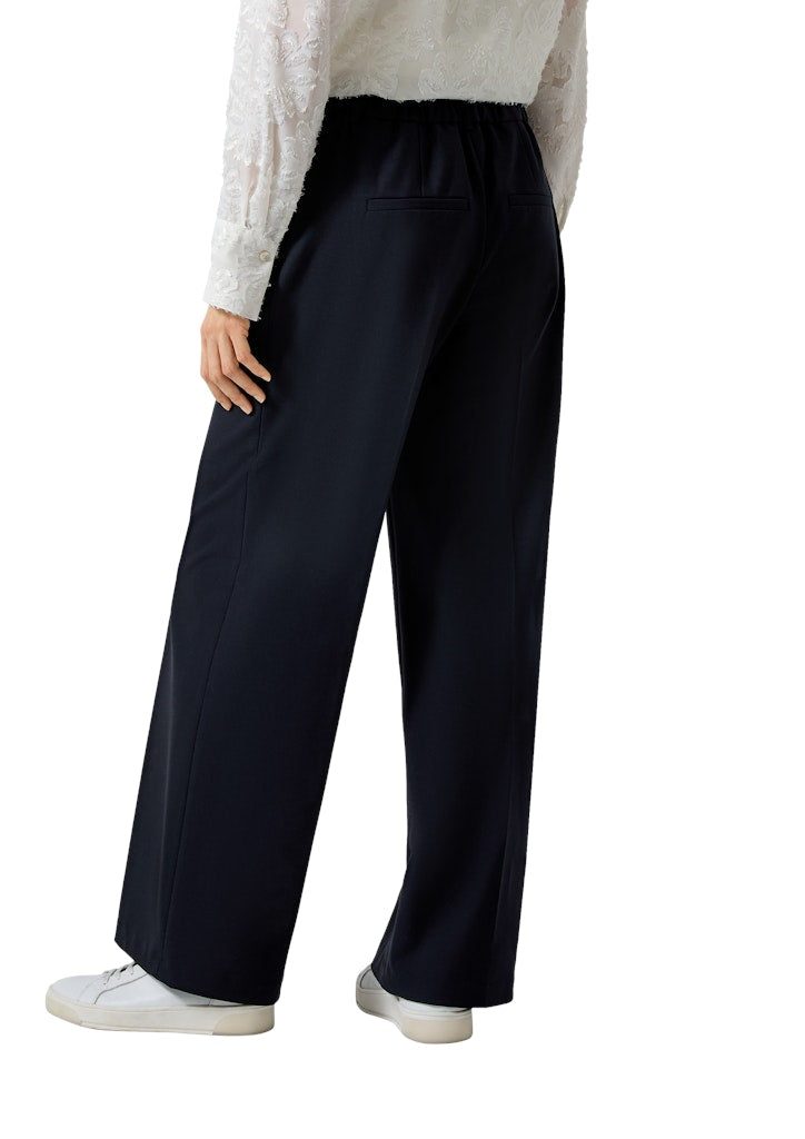 S. Oliver black Damen Hosen Blue