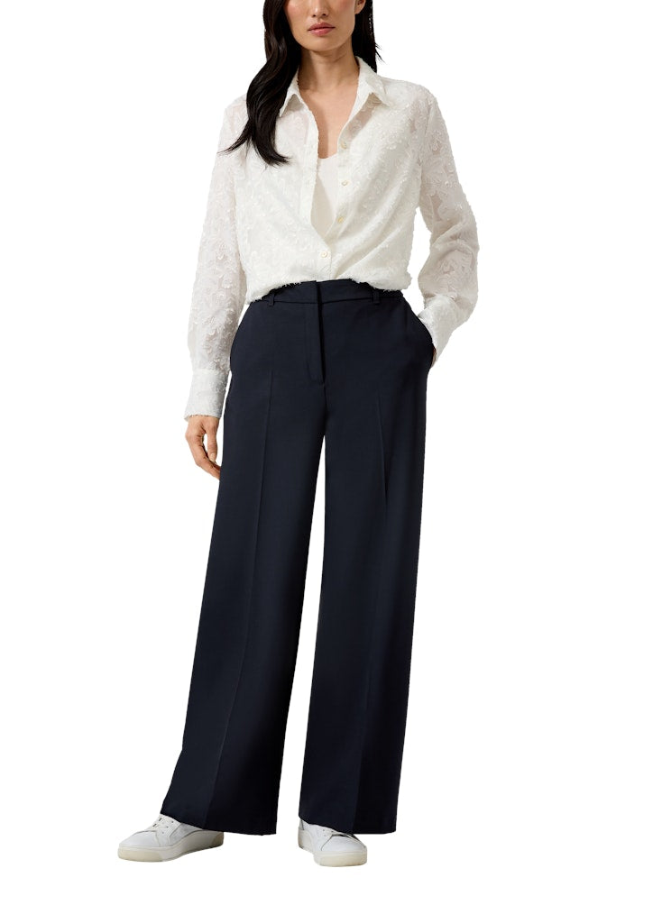 S. Oliver black Damen Hosen Blue