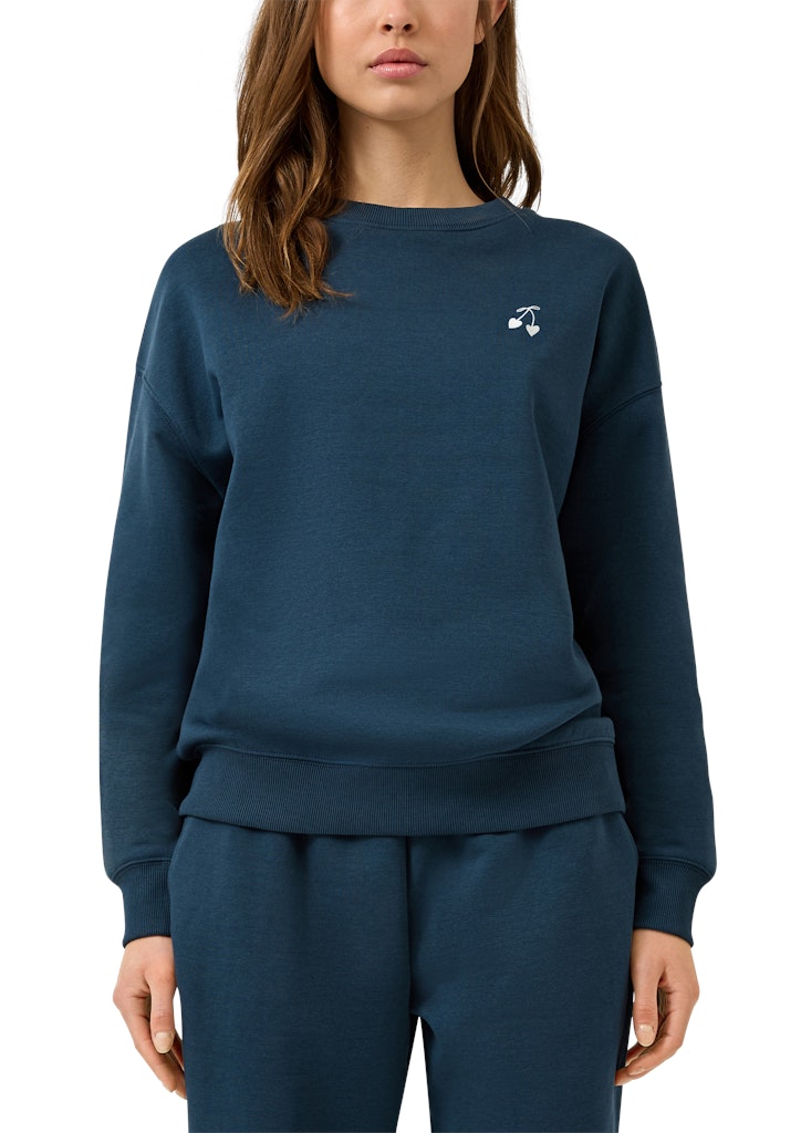 QS by S.Oliver Damen Sweatshirts Blue