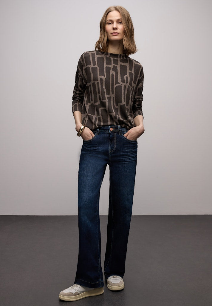 Street One Damen T-Shirts  Darkest B