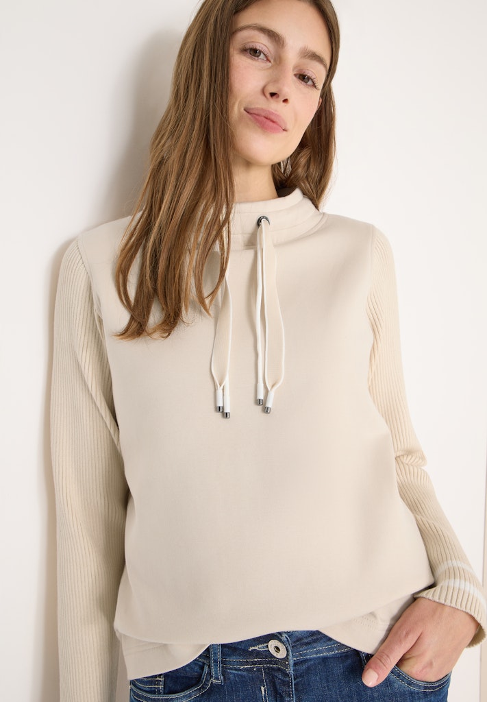 Cecil Damen Pullover Pearl Bei
