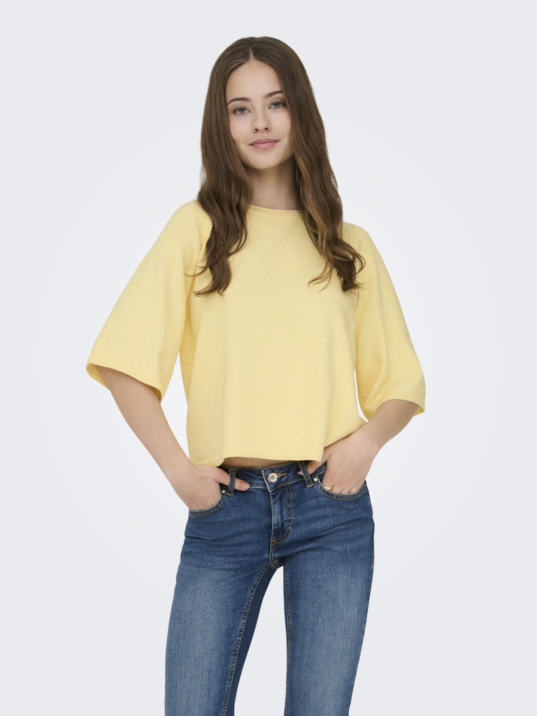 only Damen Pullover Sunlight/Melang