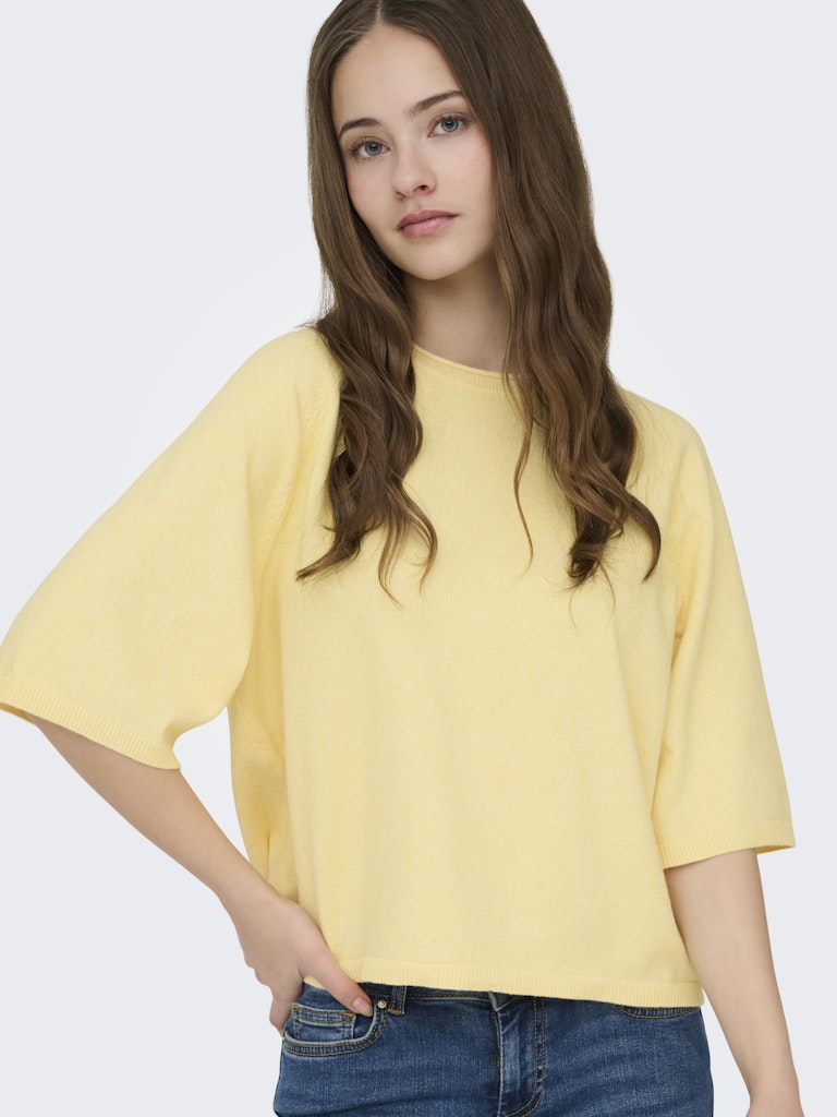 only Damen Pullover Sunlight/Melang