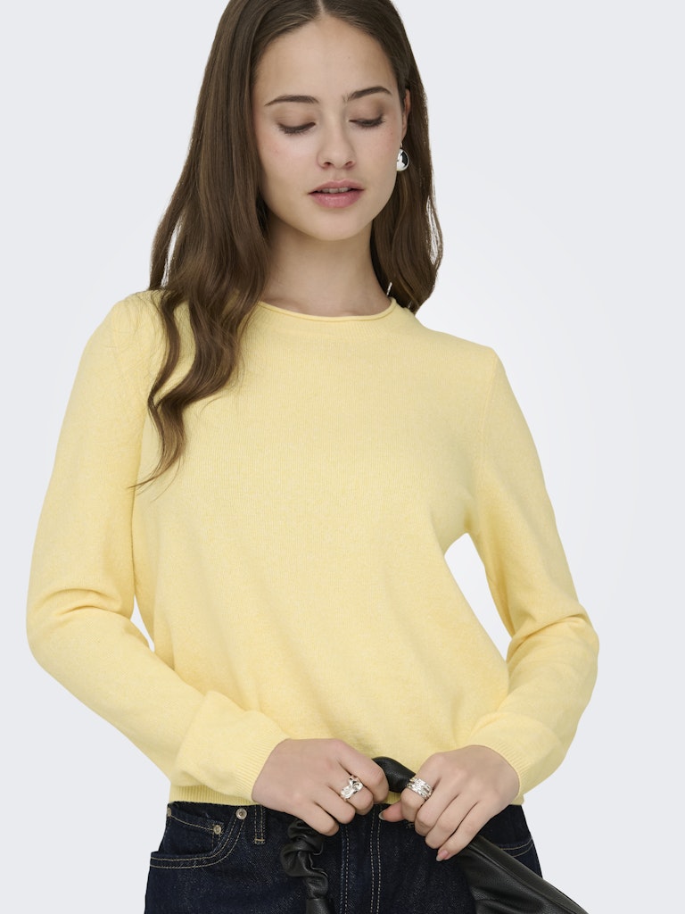 Only Damen Pullover Sunlight/Melang