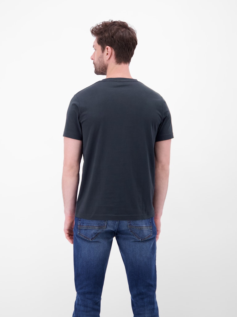 Lerros Herren T-Shirts kurz Classic Navy