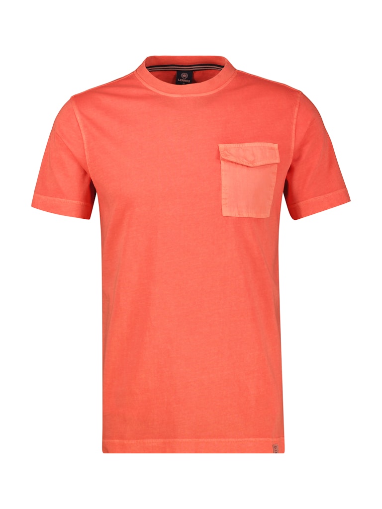 Lerros Herren T-Shirts kurz Vivid Red