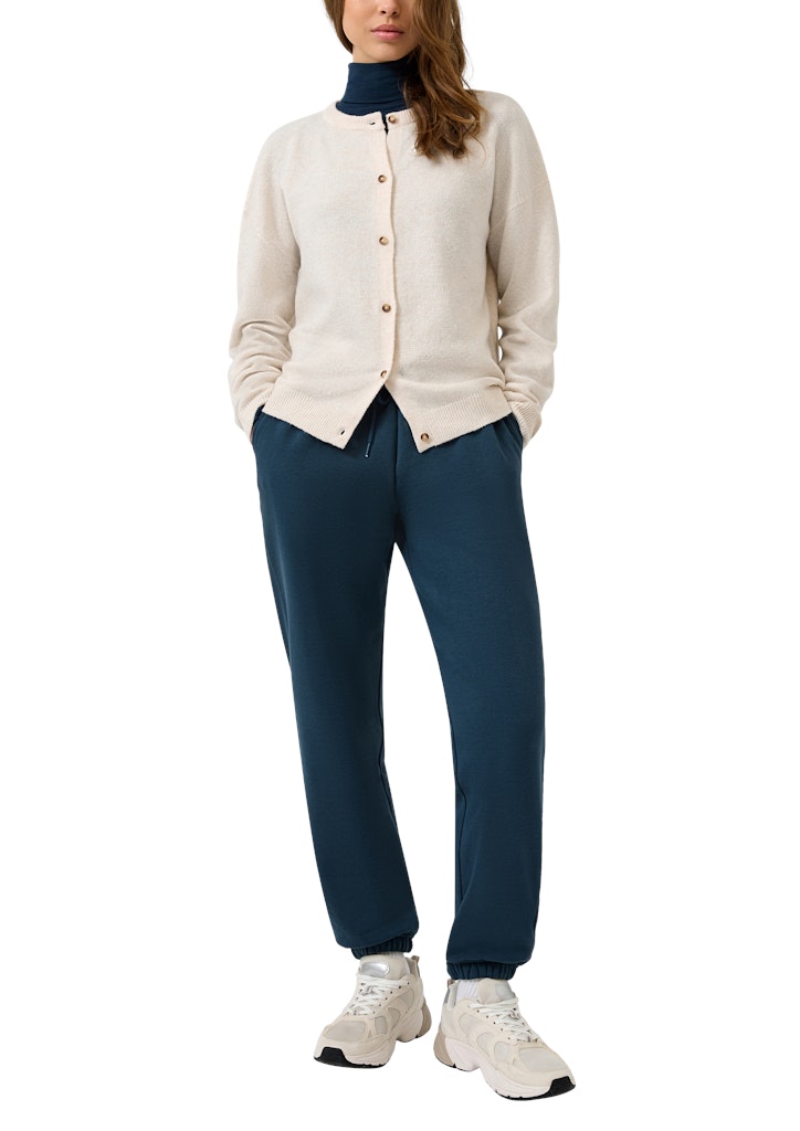 QS by S.Oliver Damen Strickjacken White