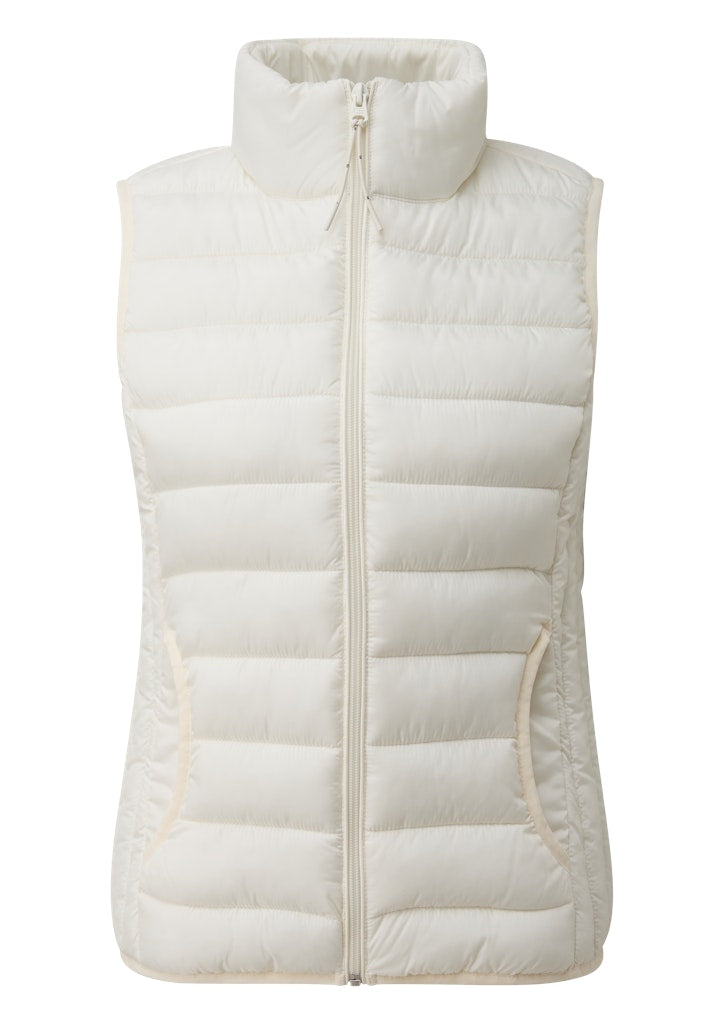 QS by S.Oliver Damen Outdoorwesten White