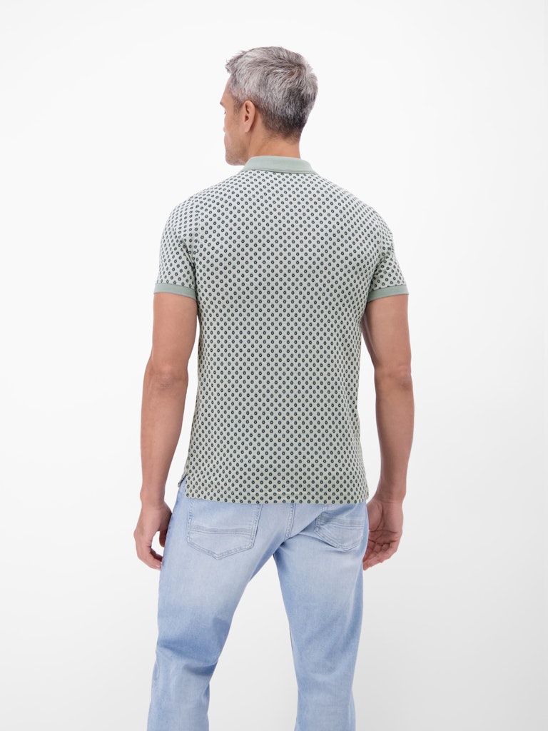 Lerros Herren Polo-Shirts Storm Grey