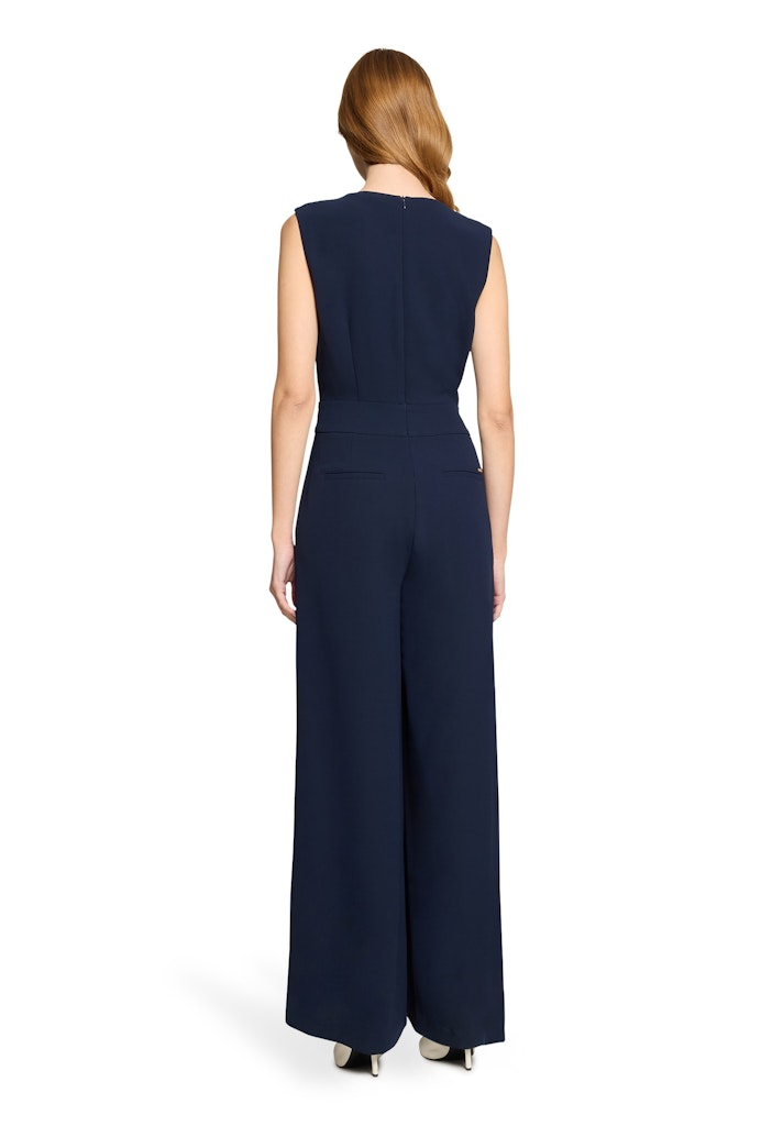 Betty & Co Damen Jumpsuits Navy Blue