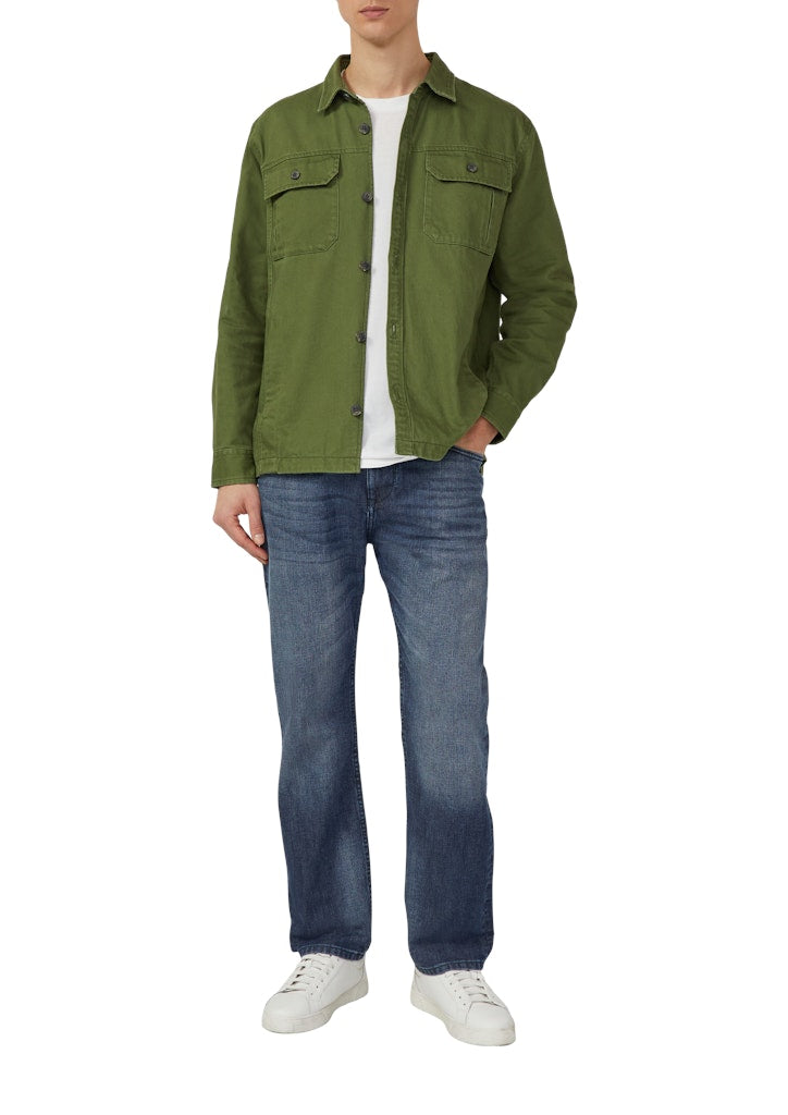 S. Oliver red Herren Hemden lang Green