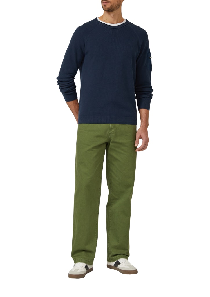 S. Oliver red Herren Pullover Blue