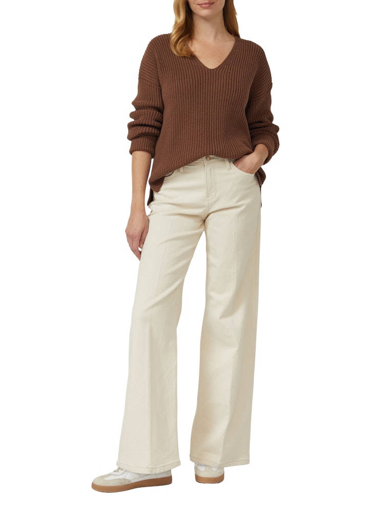 S. Oliver red Damen Pullover Brown