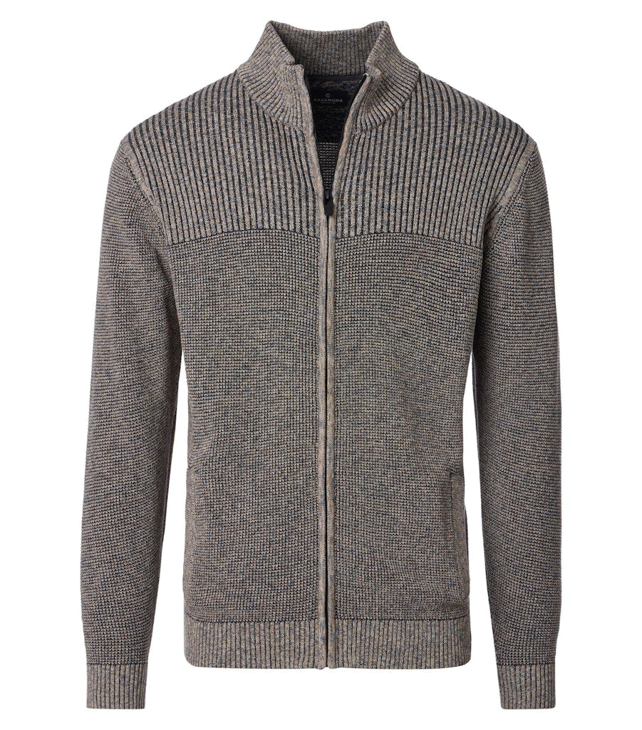 Casa Moda Herren Strickjacken  Braun