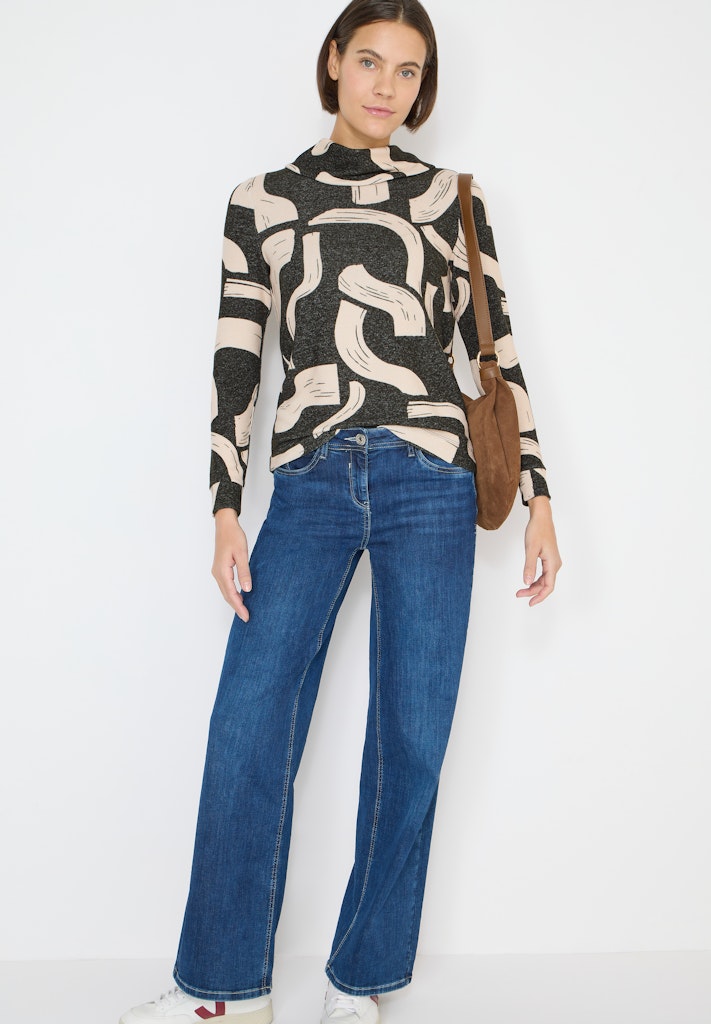 Cecil Damen T-Shirts Raw Khaki