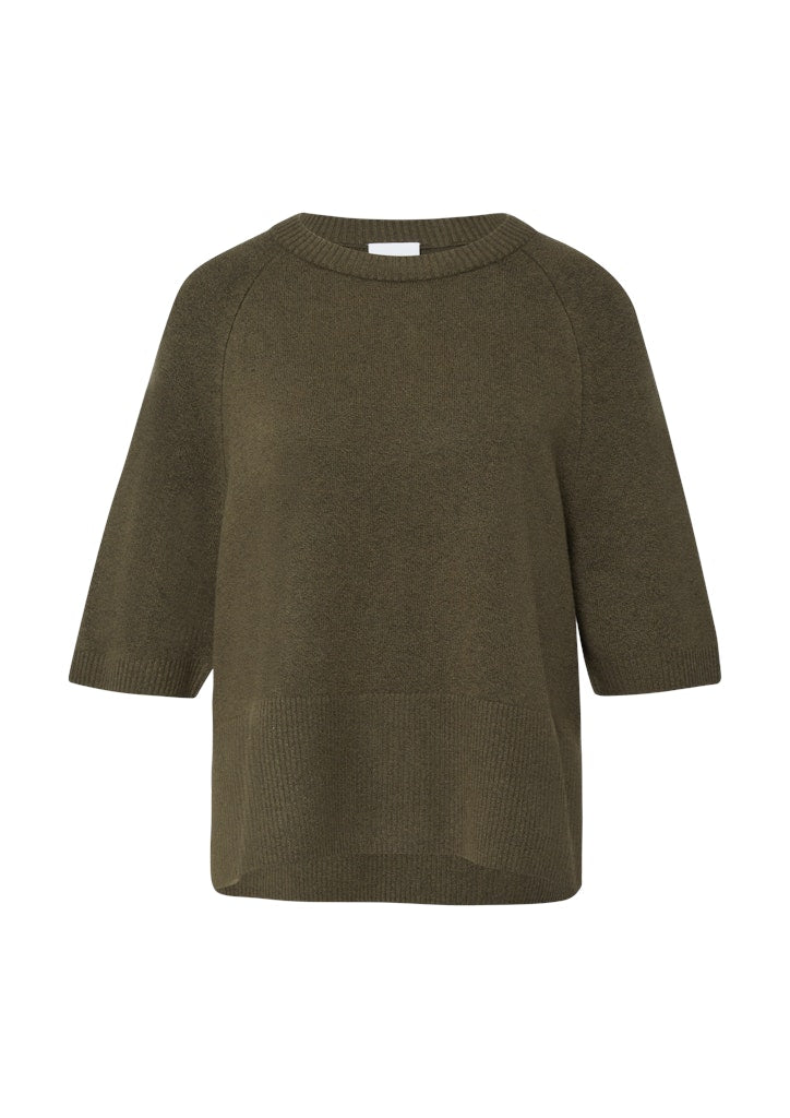 Comma Damen Pullover Green